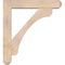 Ekena Millwork Legacy Craftsman Smooth Bracket w/ Offset Brace, Douglas Fir, 7 1/2"W x 40"D x 44"H BKT0806X40X44LEC04SDF - alternate 2